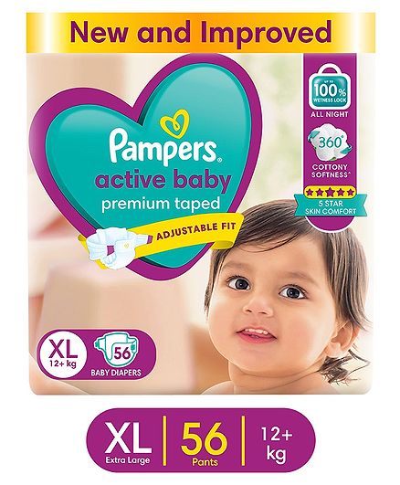 pampers xl 56 price