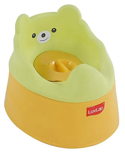 LuvLap Baby Potty Training seat - Yellow & Green
