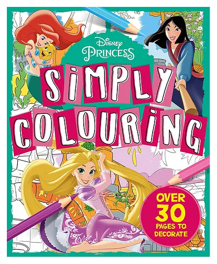 Princess: Simply Colouring Book - English