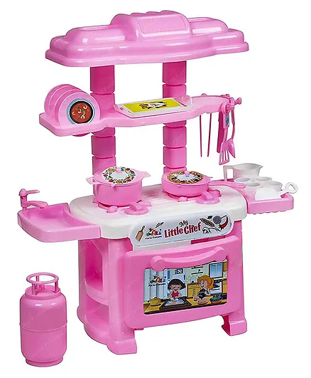FunBlast Trolley Kitchen Play set for Girls  Pink