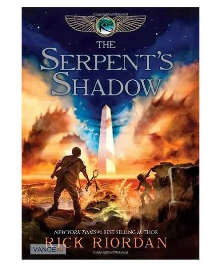 The Kane Chronicles The Book Three Serpents Shadow 03 Story Book by Rick Riordan - English
