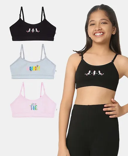 Buy Plan B 95% Cotton 5% Elastane Pack Of Wooohooo Unicorn Dream