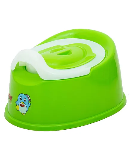 Baybee Potty Seat for Kids, Baby Potty Training Seat Chair with Closing Lid and Removable Tray Toilet Seat for Kids - Green