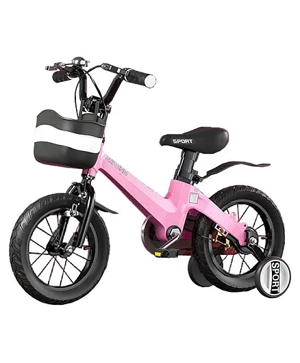 SYG 12 inch Light Bicycle Magnesium Alloy - Pink