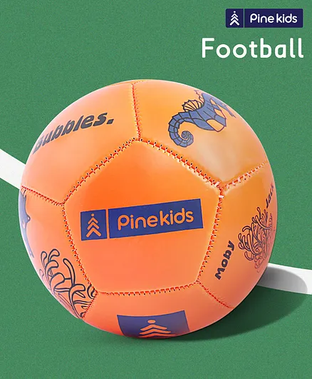Pine Kids Size 2 Football - Orange