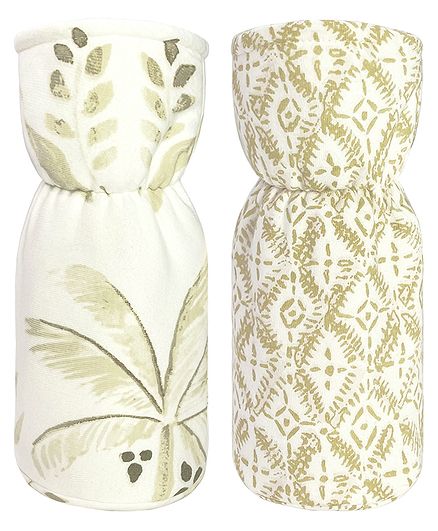 Crane Baby Bottle Cover Warmer Kendi Collection Pack of 2 - Multicolor