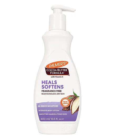 Palmer's Cocoa Butter Formula Heals Softens Fragrance Free Body Lotion 400ml