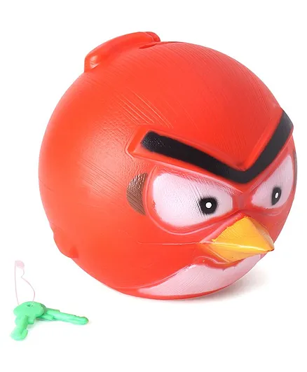 Speedage Angry Bird Shape Money Bank - Red