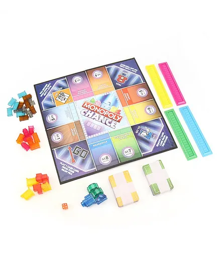Monopoly Chance 130 Pieces - Multicolour