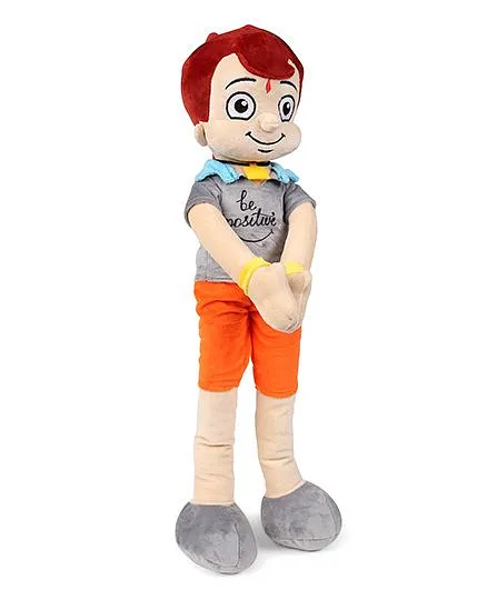 Chhota Bheem Rag Doll Grey & Orange - Height 60 cm