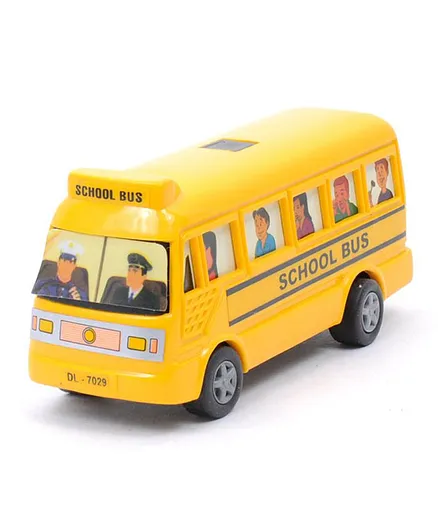 Centy Pullback Mini Bus - Yellow