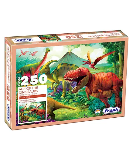 Frank Age Of The Dinosaurs 252 Pieces- Multicolor