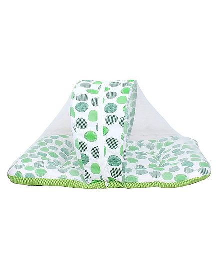 Toddylon Baby Mattress With Mosquito Net New Born Cot Bedding Set - Green Online in India, Buy at Best Price from FirstCry.com - 14011410