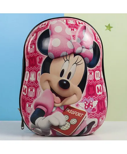 Minnie Mouse Kids Fancy Passport School Bag- 12 Inches (Color and Print May Vary)