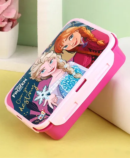 Disney Frozen Lock & Seal Lunch Box - Pink