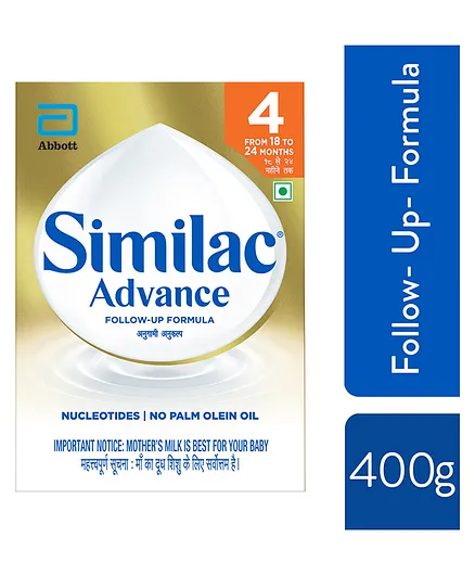 Similac Advance Follow Up  Formula Stage 4 - 400 g