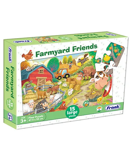 Frank Farmyard Friends Floor Puzzle - 15 Pieces