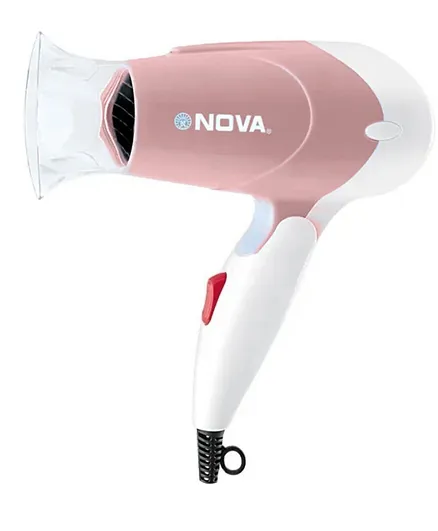 Nova Professional 1400 W Foldable Hair Dryer (Color May Vary)