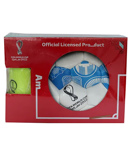 FIFA Football  With Shin Guard 1 Gift Set - Multicolour