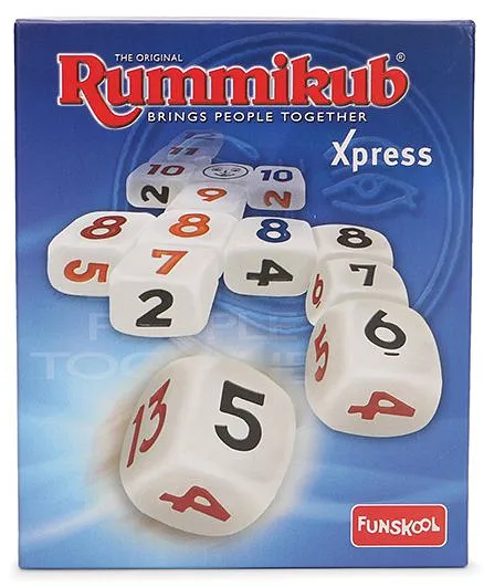 Funskool Rummikub Xpress - Multicolor