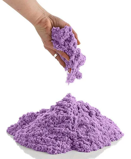 FunBlast Creative Sand for Kids Natural Kinetic Sand 500 g - Purple