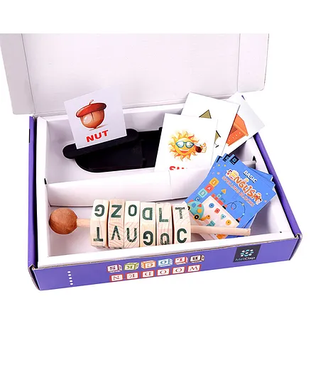 Metclap Wooden Block- Spellings Game Online India, Buy Educational