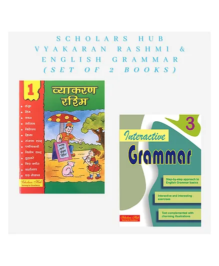 Interactive Grammar and Hindi Vyakaran Book Combo for Class Pack of  Books English Hindi Online in India, Buy at Best Price from 