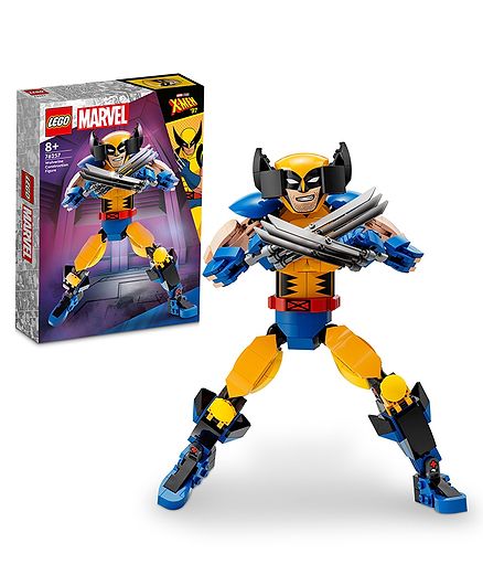 LEGO Marvel Wolverine Construction Figure Building Toy Set 327 Pieces - 76257