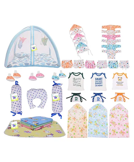 Toddylon New Born Baby Products All Items Gift Combo Dark Blue for