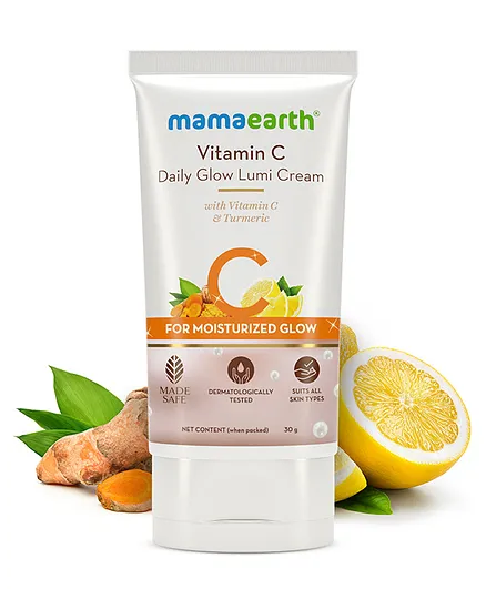 Mama Earth Vitamin C Daily Glow Lumi Cream- 30 g