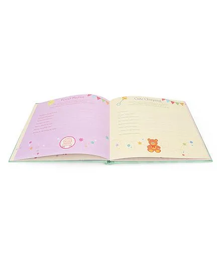 Archies Baby Record Book - Green