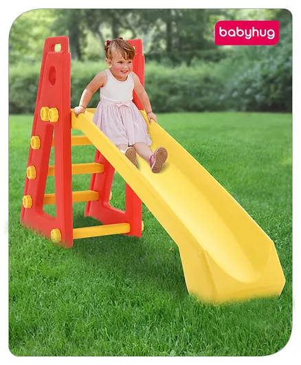Babyhug Kid's Slide - Red & Yellow