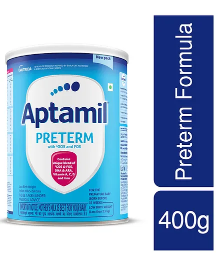 Aptamil Preterm with Prebiotics For Preterm Baby (Born Before 37 Weeks)