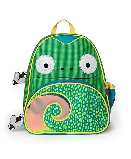 Skip Hop Backpack Chameleon Design Green - 12 Inches