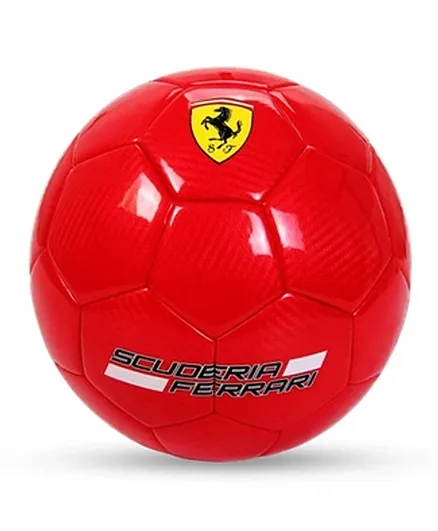 Ferrari Laminated Soccer Ball Size 5 - Red