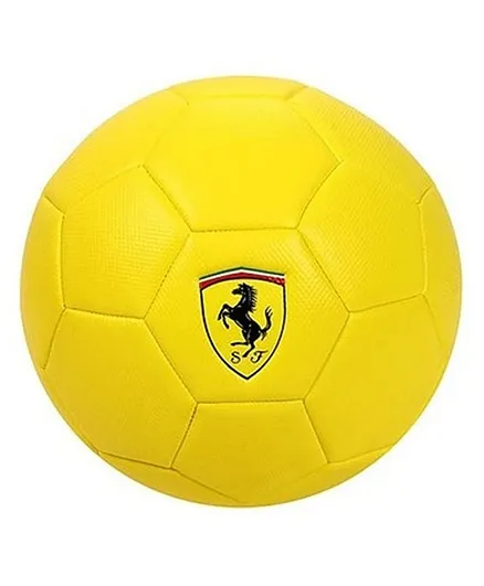 Ferrari Machine Sewing Soccer Ball Size 5 - Yellow