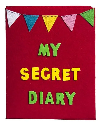 Li'Ll Pumpkins My Secret Big Diary - Red