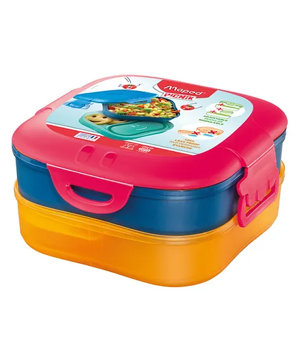 Maped Concept Figurative Lunch Box 3 In-1 - Pink