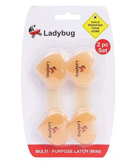 Ladybug Multi - Purpose Mini Latch - Brown