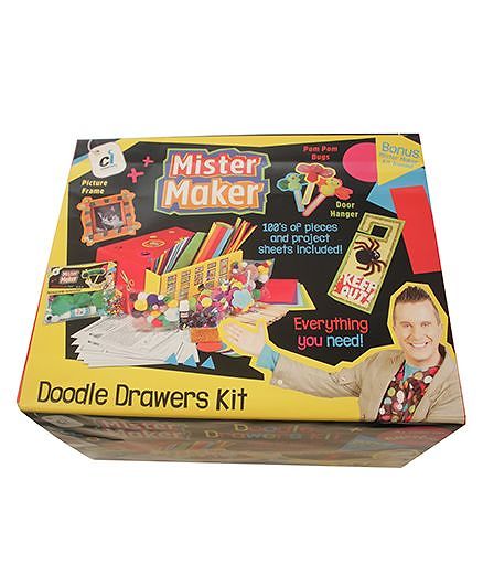 Mister Maker Doodle Drawers Kit With Mister Maker Kit Inside
