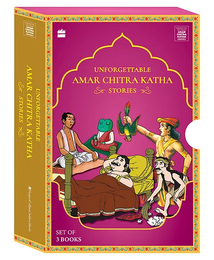 Unforgettable Amar Chitra Katha Stories Box Set of 3 - English