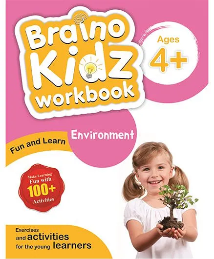Braino Kidz Workbook Environment Orange Pink - English