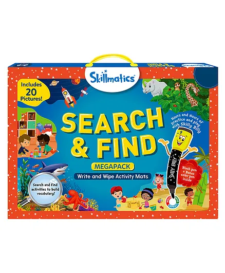 Skillmatics Preschool Learning Activity Search and Find Megapack