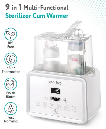 Babyhug in Multipurpose Sterilizer cum Warmer White Online
