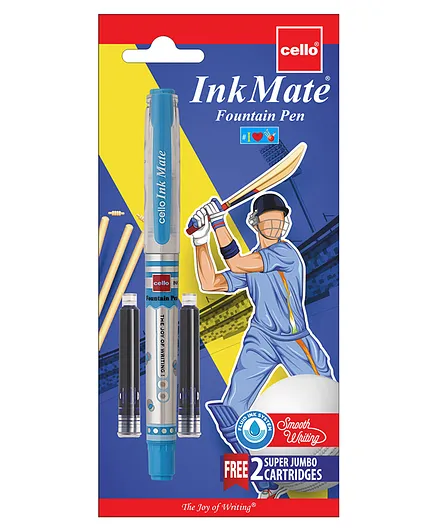 K Pop Fountain Cello Ink Pen Cello Ink Mate Blue Fountain Pen With