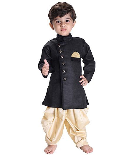 indo western dress for baby boy