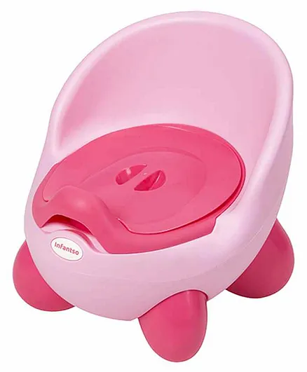 INFANTSO Removable Potty Chair With Lid - Pink