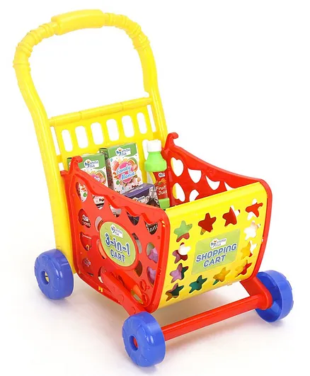 Supermarket Trolley Firstcry Cart Baybee Wooden Shopping Cart With