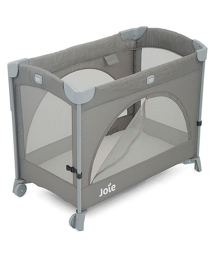 Joie Playard Kubbie Sleep (Birth to 36 Months) Foggy Grey