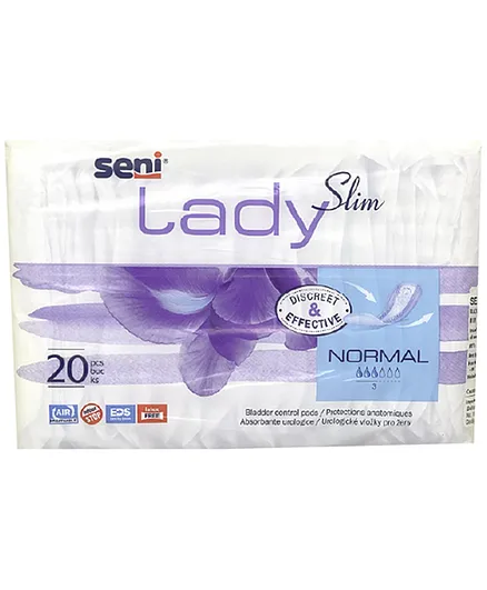 Seni Lady Maternity Bladder Control Pads Normal - 20 Pieces